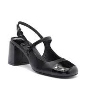 Jeffrey Campbell Dollz Cap Toe Slingback Pump